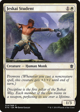 Jeskai Student [Khans of Tarkir] | Gate City Games LLC