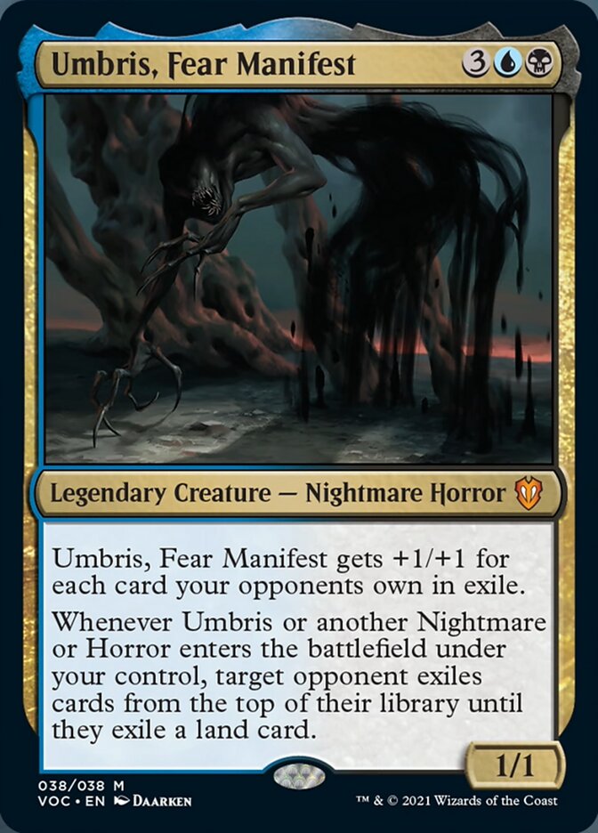 Umbris, Fear Manifest [Innistrad: Crimson Vow Commander] | Gate City Games LLC