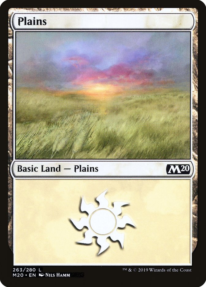 Plains (#263) [Core Set 2020] | Gate City Games LLC