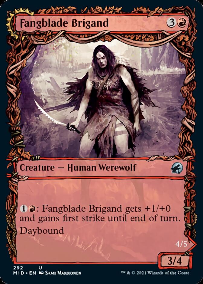 Fangblade Brigand // Fangblade Eviscerator (Showcase Equinox) [Innistrad: Midnight Hunt] | Gate City Games LLC