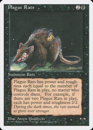Plague Rats [Fourth Edition] | Gate City Games LLC
