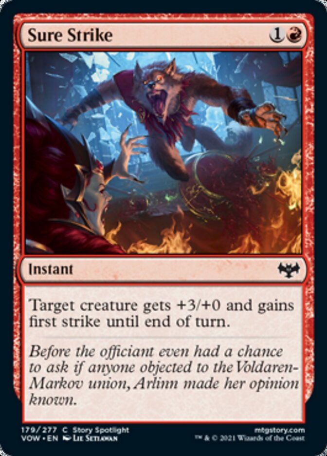 Sure Strike [Innistrad: Crimson Vow] | Gate City Games LLC