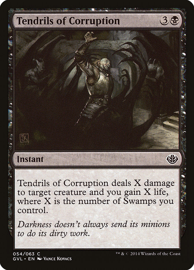 Tendrils of Corruption (Garruk vs. Liliana) [Duel Decks Anthology] | Gate City Games LLC