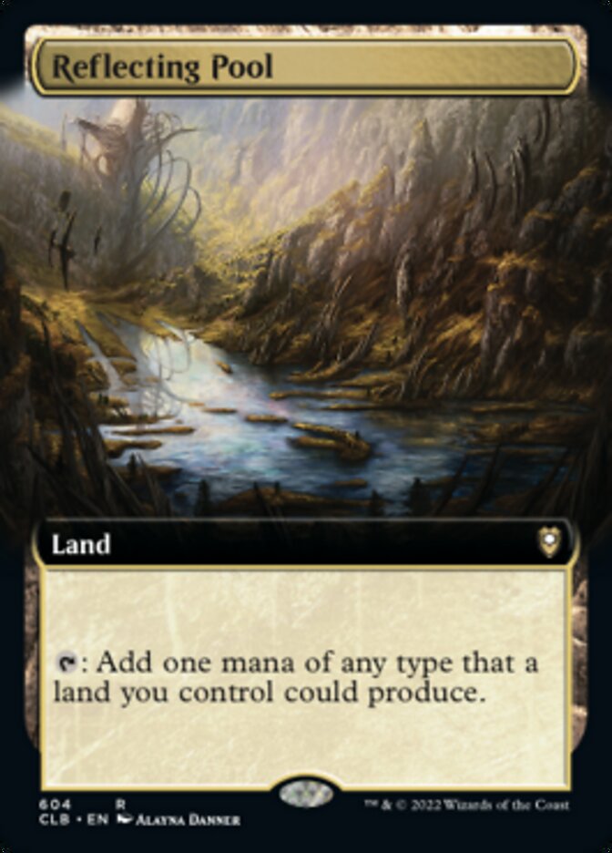Reflecting Pool (Extended Art) [Commander Legends: Battle for Baldur's Gate] | Gate City Games LLC