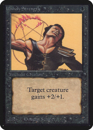 Unholy Strength [Limited Edition Alpha] | Gate City Games LLC
