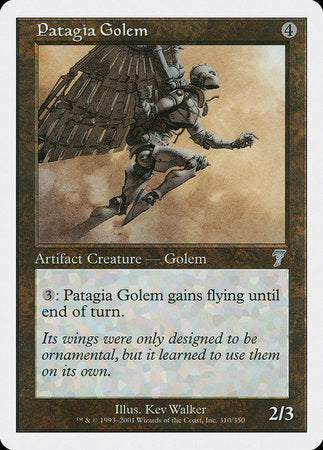 Patagia Golem [Seventh Edition] | Gate City Games LLC