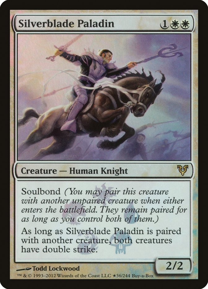 Silverblade Paladin (Buy-A-Box) [Avacyn Restored Promos] | Gate City Games LLC