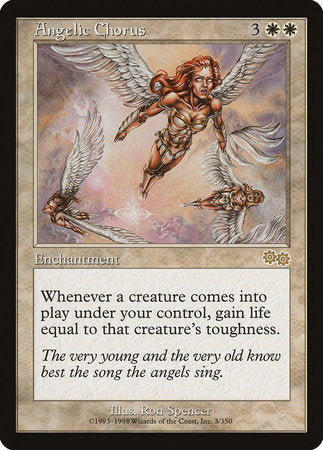 Angelic Chorus [Urza's Saga] | Gate City Games LLC