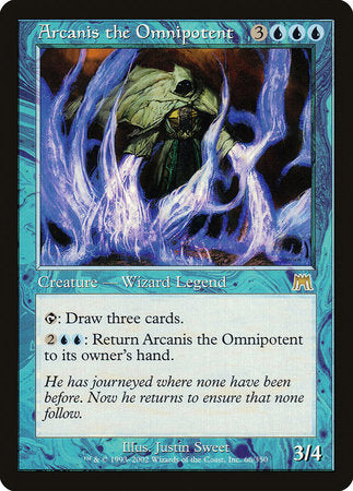 Arcanis the Omnipotent [Onslaught] | Gate City Games LLC