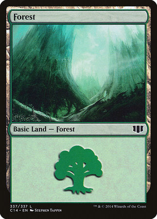 Forest (337) [Commander 2014] | Gate City Games LLC
