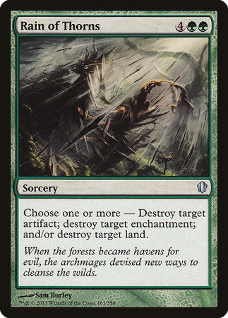 Rain of Thorns [Commander 2013] | Gate City Games LLC