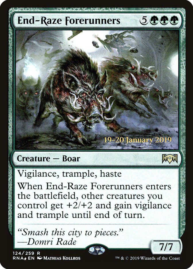 End-Raze Forerunners [Ravnica Allegiance Prerelease Promos] | Gate City Games LLC