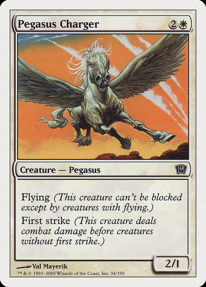 Pegasus Charger [Ninth Edition] | Gate City Games LLC