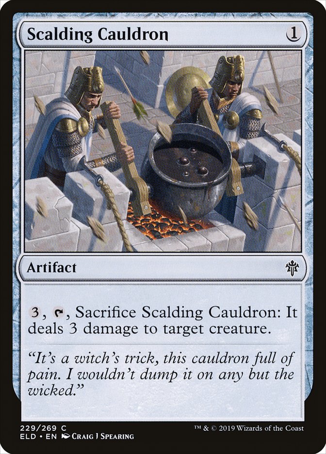 Scalding Cauldron [Throne of Eldraine] | Gate City Games LLC