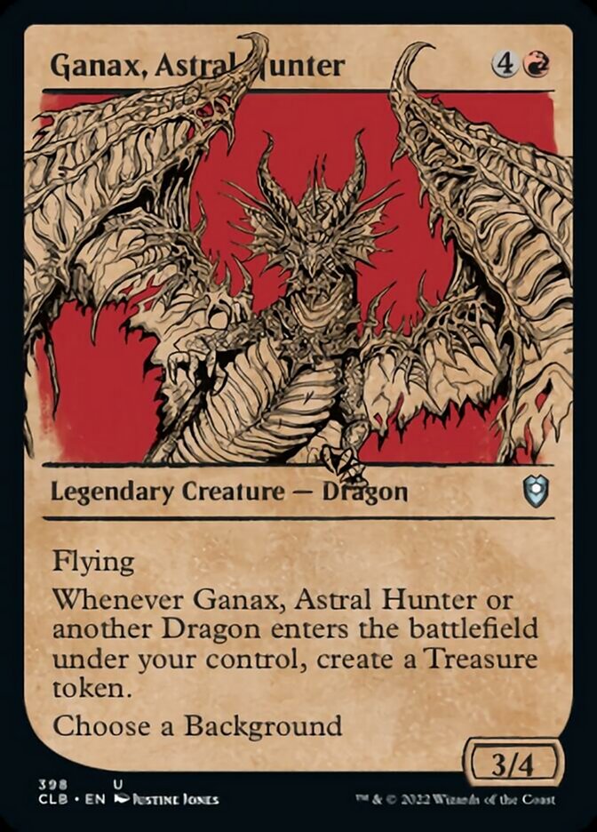 Ganax, Astral Hunter (Showcase) [Commander Legends: Battle for Baldur's Gate] | Gate City Games LLC