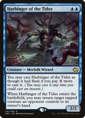 Harbinger of the Tides [Duel Decks: Merfolk vs. Goblins] | Gate City Games LLC