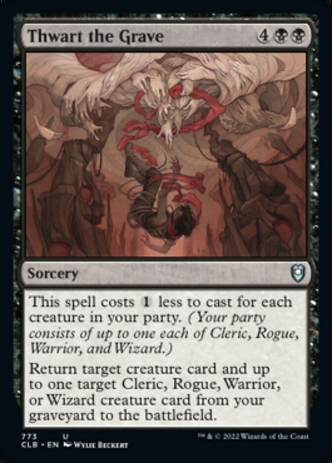Thwart the Grave [Commander Legends: Battle for Baldur's Gate] | Gate City Games LLC