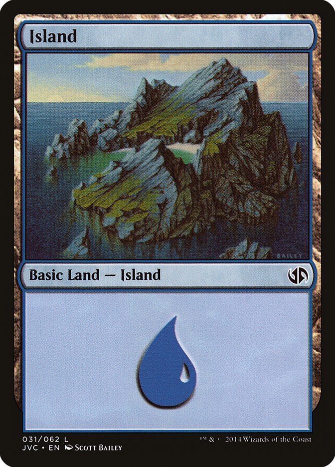 Island (31) [Duel Decks Anthology] | Gate City Games LLC