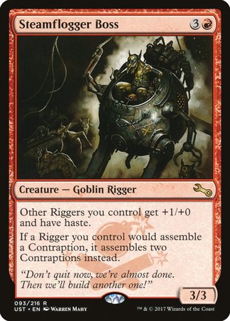 Steamflogger Boss [Unstable] | Gate City Games LLC