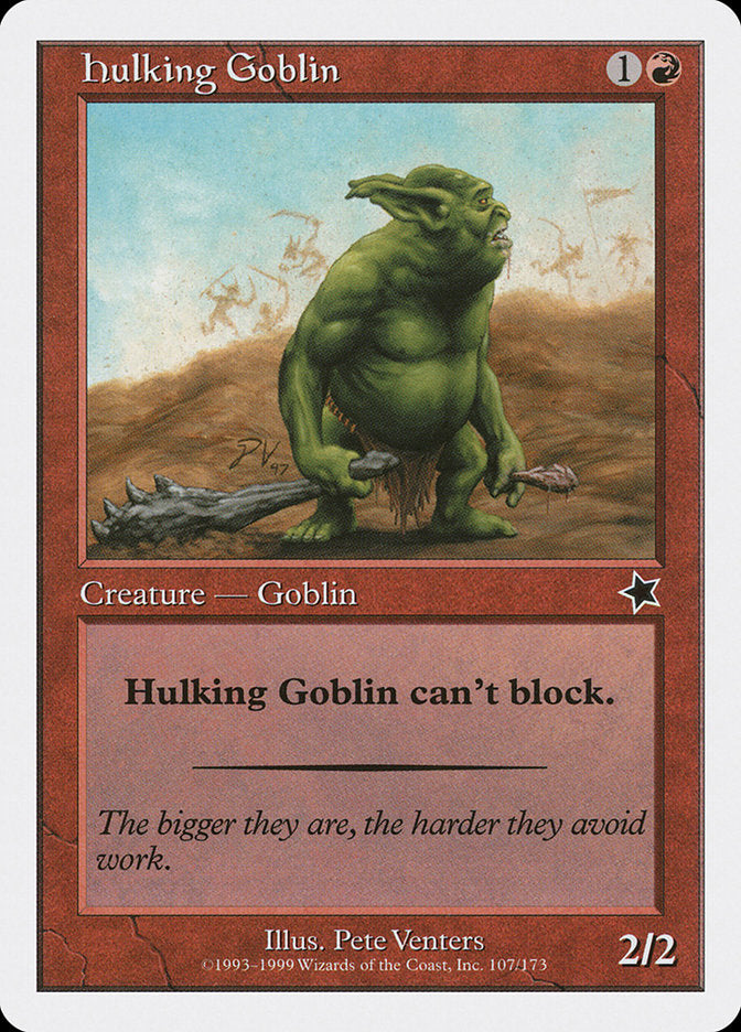 Hulking Goblin [Starter 1999] | Gate City Games LLC