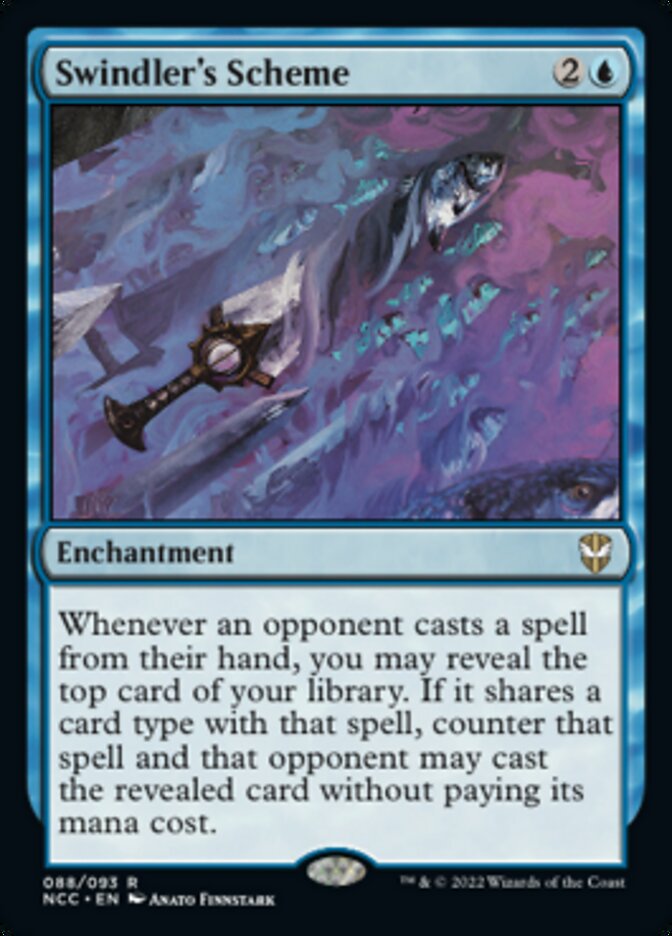 Swindler's Scheme [Streets of New Capenna Commander] | Gate City Games LLC