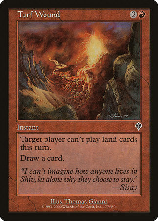 Turf Wound [Invasion] | Gate City Games LLC