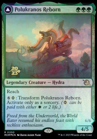 Polukranos Reborn // Polukranos, Engine of Ruin [March of the Machine Prerelease Promos] | Gate City Games LLC