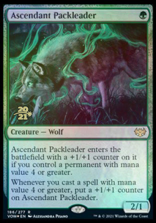 Ascendant Packleader [Innistrad: Crimson Vow Prerelease Promos] | Gate City Games LLC