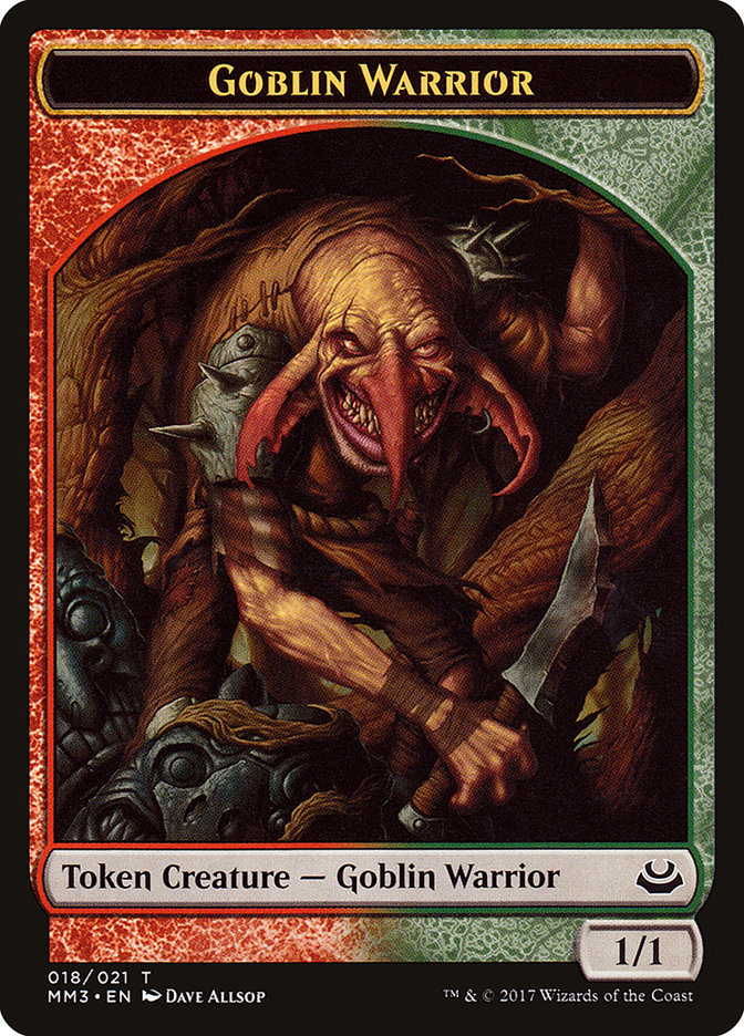 Goblin Warrior [Modern Masters 2017 Tokens] | Gate City Games LLC