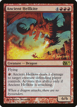 Ancient Hellkite [Magic 2011 Promos] | Gate City Games LLC