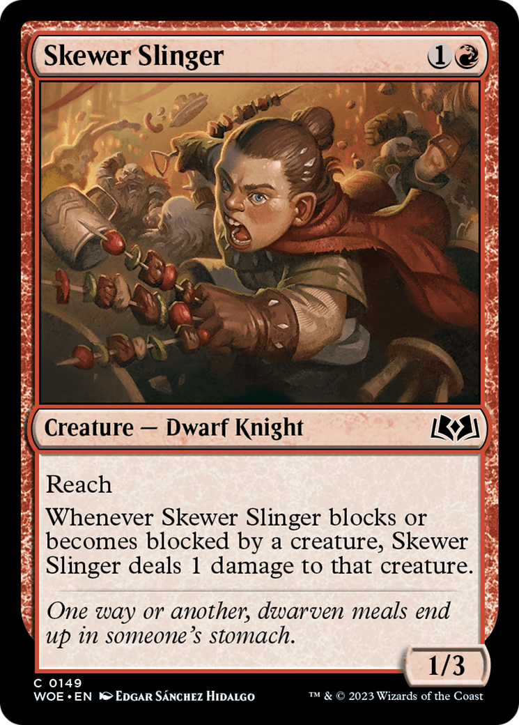 Skewer Slinger [Wilds of Eldraine] | Gate City Games LLC