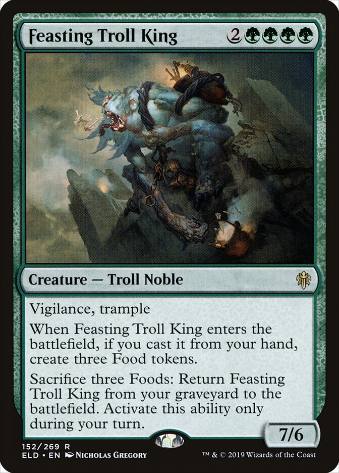 Feasting Troll King [Throne of Eldraine] | Gate City Games LLC