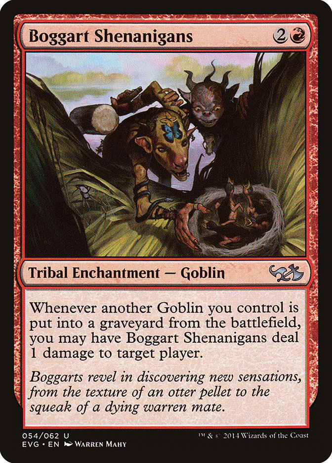 Boggart Shenanigans (Elves vs. Goblins) [Duel Decks Anthology] | Gate City Games LLC