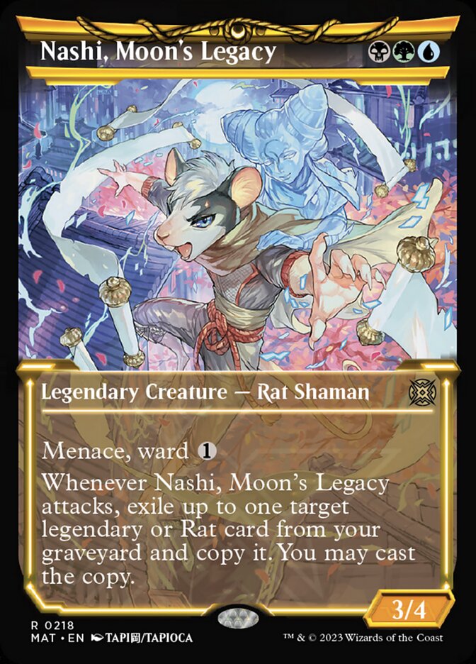 Nashi, Moon's Legacy (Showcase Halo Foil) [March of the Machine: The Aftermath] | Gate City Games LLC