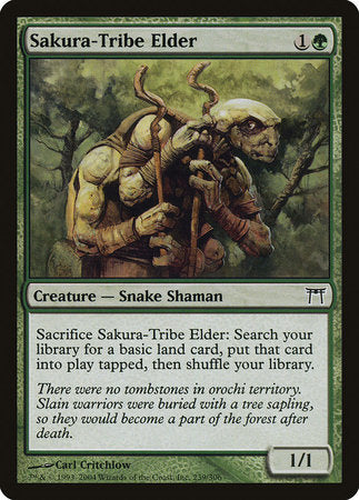 Sakura-Tribe Elder [Champions of Kamigawa] | Gate City Games LLC