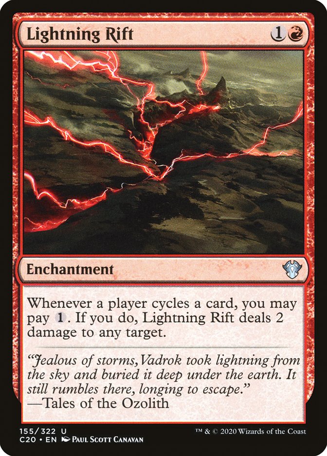 Lightning Rift [Commander 2020] | Gate City Games LLC