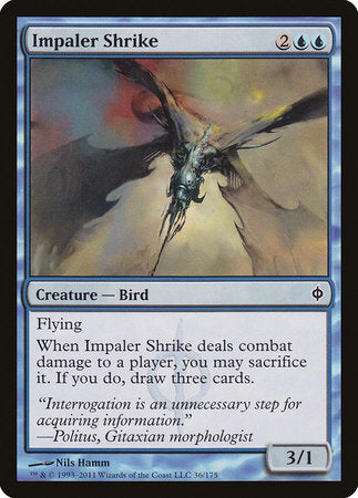 Impaler Shrike [New Phyrexia] | Gate City Games LLC