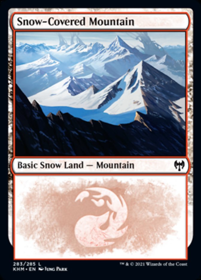 Snow-Covered Mountain (283) [Kaldheim] | Gate City Games LLC