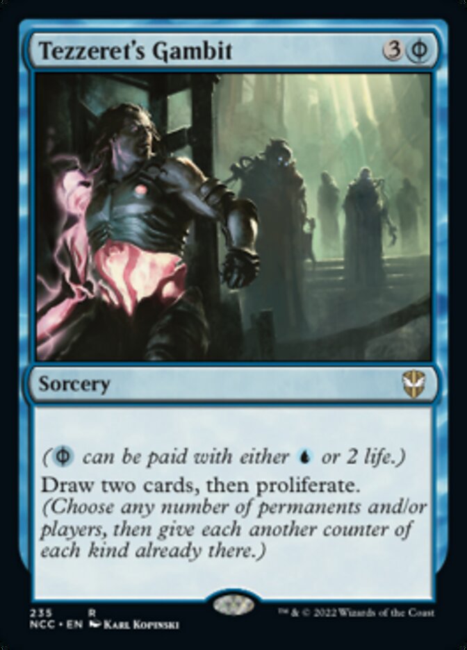 Tezzeret's Gambit [Streets of New Capenna Commander] | Gate City Games LLC