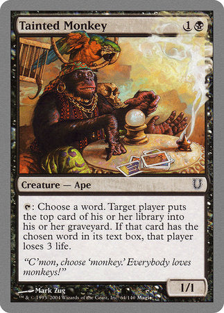 Tainted Monkey [Unhinged] | Gate City Games LLC