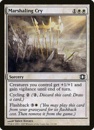 Marshaling Cry [Future Sight] | Gate City Games LLC