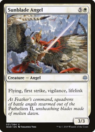 Sunblade Angel [War of the Spark] | Gate City Games LLC