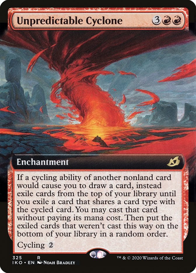 Unpredictable Cyclone (Extended Art) [Ikoria: Lair of Behemoths] | Gate City Games LLC