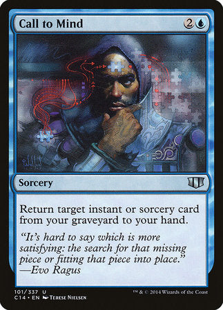 Call to Mind [Commander 2014] | Gate City Games LLC