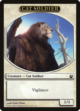 Cat Soldier Token [Born of the Gods Tokens] | Gate City Games LLC