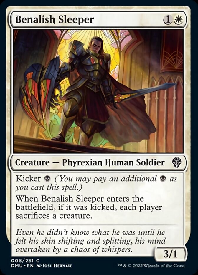 Benalish Sleeper [Dominaria United] | Gate City Games LLC