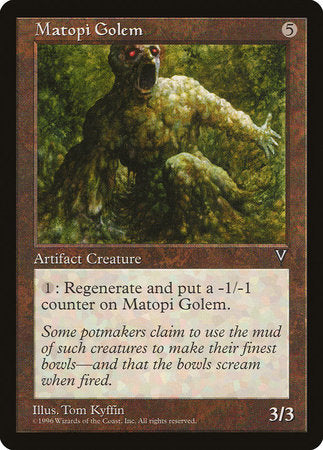 Matopi Golem [Visions] | Gate City Games LLC