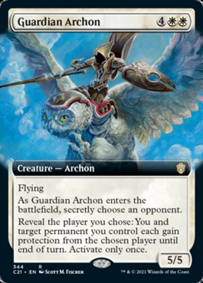 Guardian Archon (Extended) [Commander 2021] | Gate City Games LLC