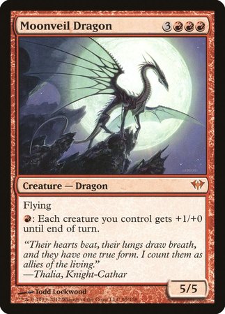 Moonveil Dragon [Dark Ascension] | Gate City Games LLC