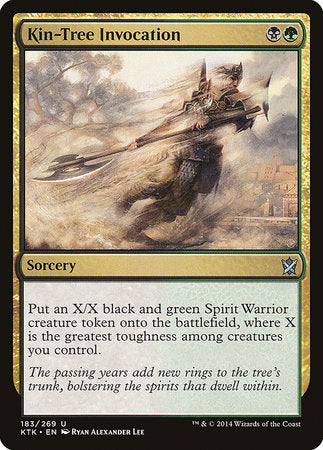 Kin-Tree Invocation [Khans of Tarkir] | Gate City Games LLC